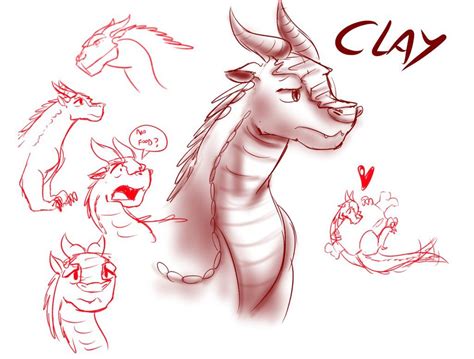 Sketches Clay Wof By Starwarriors On Deviantart Dragon Wings