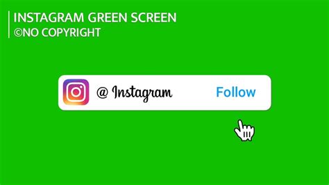 Green Screen Instagram Green Screen No Copyright Instagram Follow