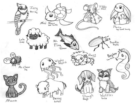 Cute Animal Drawing Ideas At Getdrawings Free Download