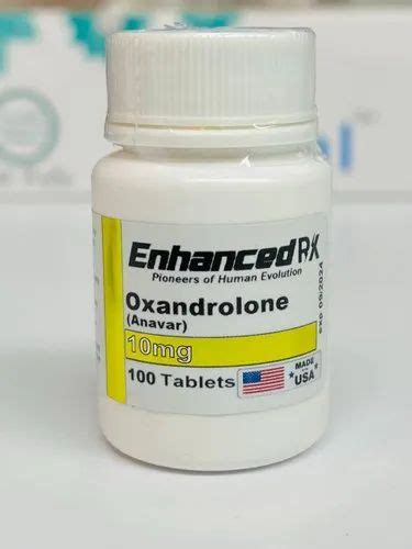 Enhanced Rx Oxandrolone Anavar 10mg X 100 Tablets For Increase In