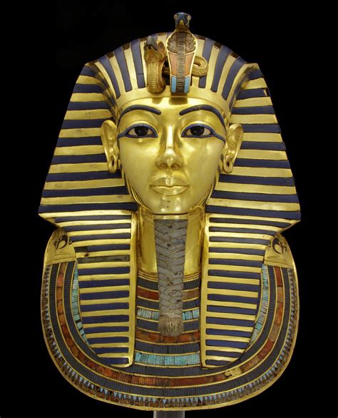 Golden Mask King Tutankhamen 24k Gold Hand Painted