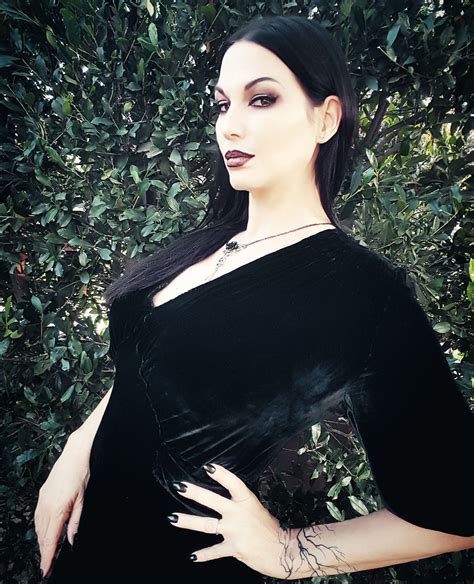 Cara Mia Model Jacqueline Marie Mourning Goth Gothic Morticia