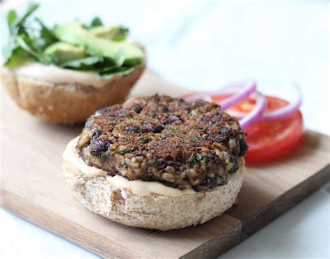 Black Bean Chipotle Veggie Burger Gluten Free Jillian