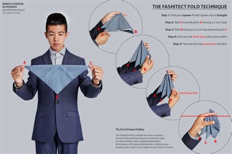 How To Fold A Pocket Square And Style Your Suit Several Ways Pocket