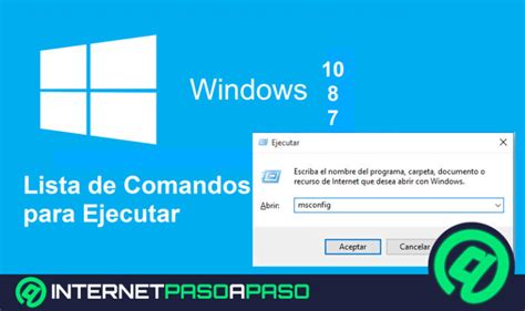 1000 Comandos Para Ejecutar En Windows 10 8 7 】lista 2024