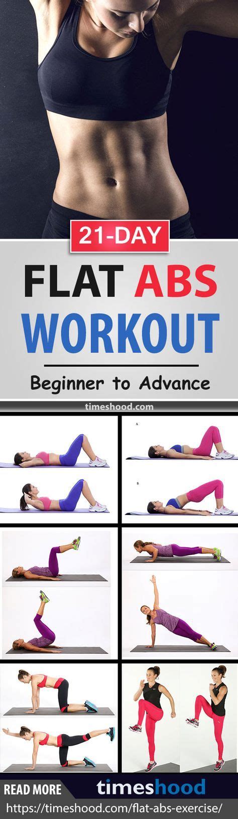 Days Flat Abs Workouts Challenge Beginners To Advanced Abs Exercise Beginner Ab Workout