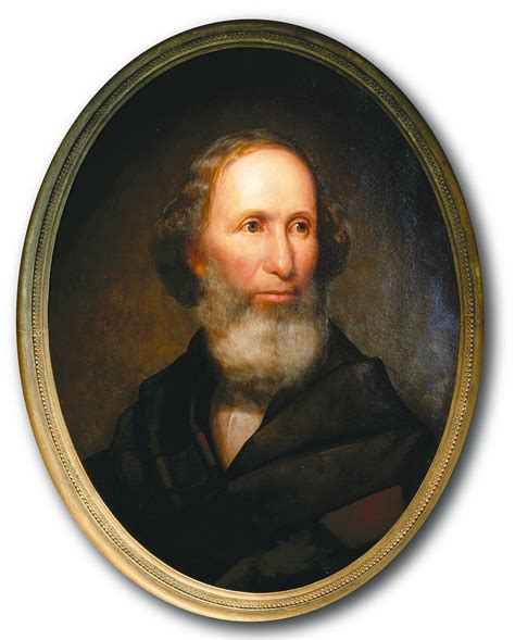 A Large Oil On Canvas Portrait Of John Ball Depicts The Subject Seated