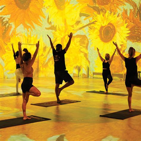 Gogh with Lifeway Kefir Immersive Yoga | CarolinaTix