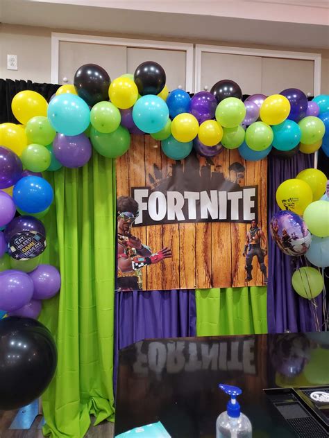 Fortnite Birthday Party Ideas Photo 1 Of 14 Catch My Party