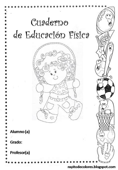 Area de educacion cultural y artistica de la u.e. Rayito de Colores: Carátulas escolares con Fofuchas