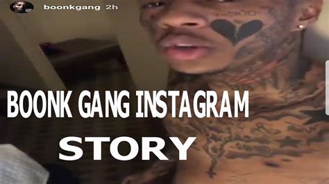 Boonk Gang Instagram Story Youtube