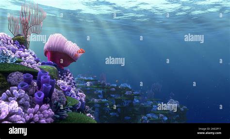 Finding Nemo The Coral Reef 2003 Stock Photo Alamy