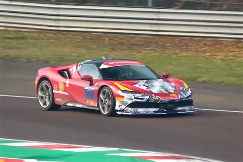 Ferrari Sf Versione Speciale Gets A Workout At Fiorano Carbuzz