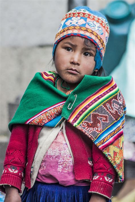 Pequeña De La Paz Bolivia Kids Around The World People Of The