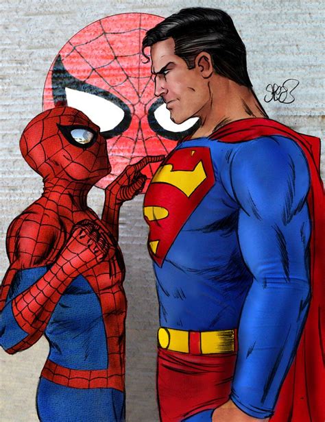 Spider Man Vs Superman Marvel Comics Bd Comics Superhero Comics