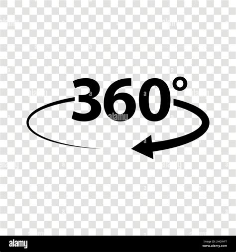Winkel 360 Grad Zeichen Symbol Geometrie Mathematische Symbol Volle
