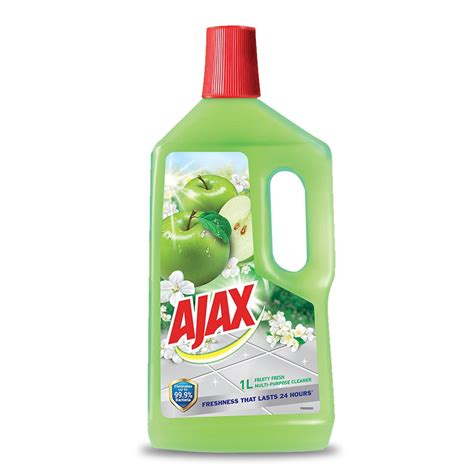 Ajax Antibacterial Multi Purpose Cleaner Fruity Fresh 1l Shopee