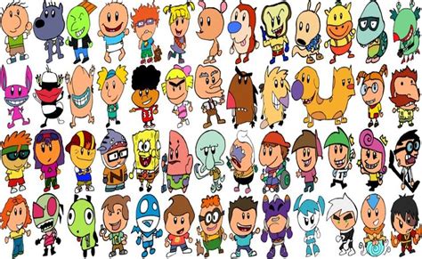 All Nicktoons Characters
