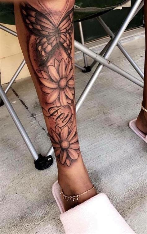 Beautiful Leg Tattoos For Women