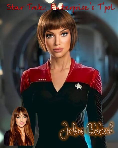 Sub Commander Tpol Jolene Blalock In Star Trek Enterprise
