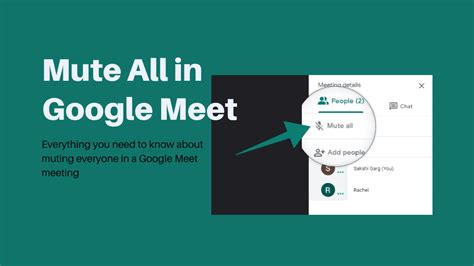 This extension is intended for teachers (like me) who've had to rapidly transition to online classes and need a simple way to take attendance during a google meet. How to Mute All in Google Meet using 'Meet Enhancement ...
