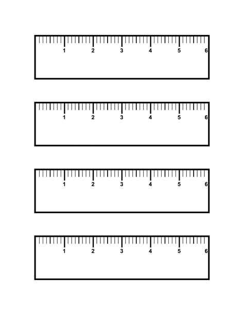 Printable Scale Ruler