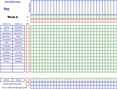 College football's 2012 season has only 35 games left. blank football pool template | 100 Square Football Pool Sheet | Ideas for the House in 2019 ...