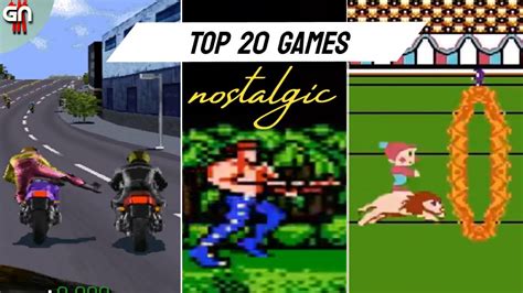 Top 20 Most Nostalgic Games Of 1984 2000 Youtube