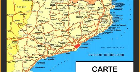 Carte Espagne Costa Voyages Cartes