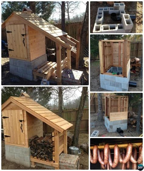 DIY Cedar Smoke House Construction Instructions Smoke House Diy Outdoor Smoker Backyard Smokers