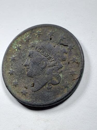 1832 Liberty Head Large Cent Damaged Ebay