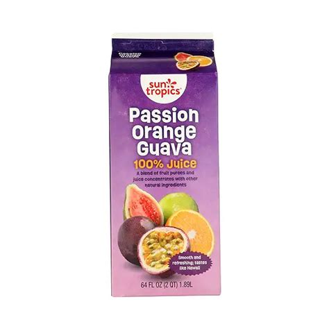 Passion Fruit Orange Guava Juice Recipe Bryont Blog