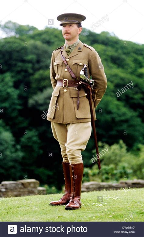 1st First World War 1 British Officer 1914 1918 Historical Re