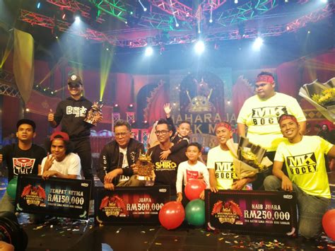 Berikut adalah senarai keputusan, kedudukan pemenang dan juara final maharaja lawak mega 2019 seperti mana yang telah diumumkan secara rasmi Shiro Juara Maharaja Lawak Mega 2018, Menang RM500,000