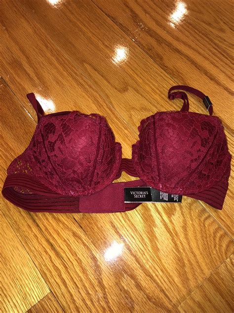 Nwt Victorias Secret Very Sexy Balconette Red Lace Pushup Bra 32a Ebay
