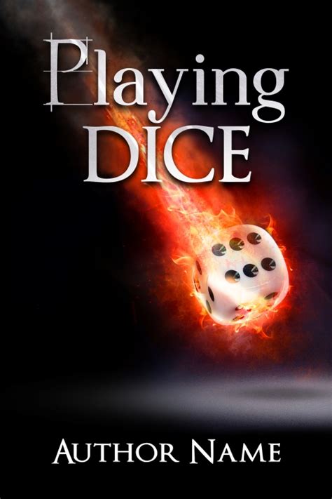 Playing Dice The Book Cover Designer