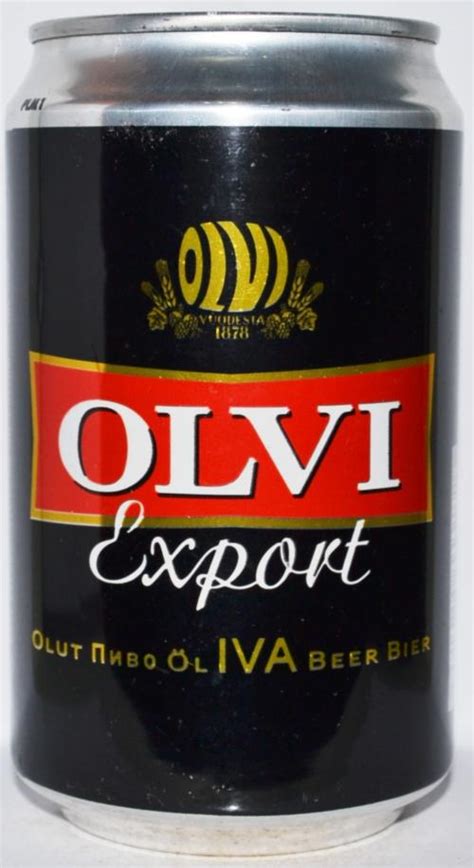 Olvi Beer 330ml Russian Federation