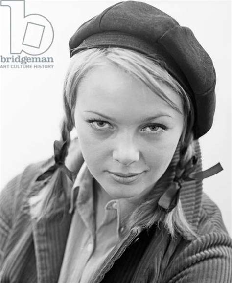 German Actress Barbara Schoene Germany 1960s By