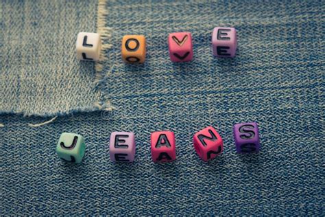 love jeans stock image image of denim cloth fashion 72675859