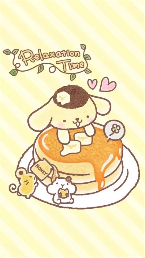 Japanese candy, cute stationery, kawaii plushies & unique gifts with free shipping! Sanrio Pom Pom Purin and Macaron Wallpaper ·① WallpaperTag