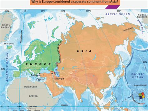 Europe Asia Border Map 53 Actual Is Asia A Continent Secretmuseum