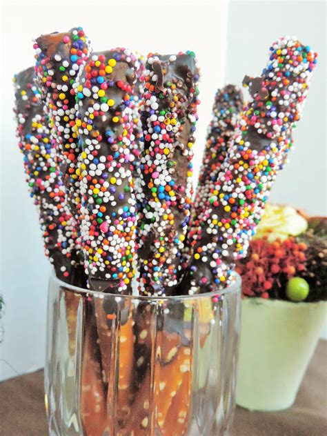 Salty Sweet Choco Dipped Pretzel Sticks My Midlife Kitchen