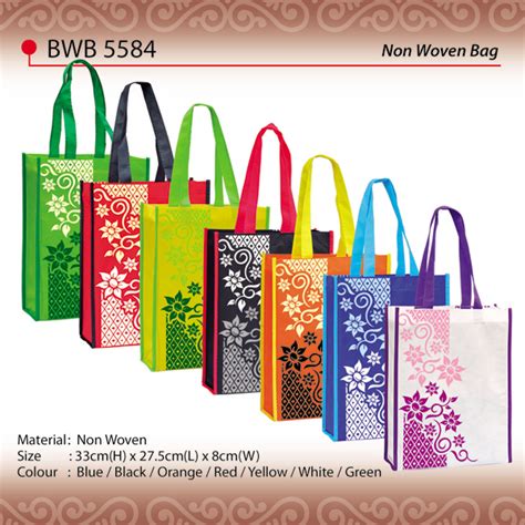 In collaboration with global leading brands. Non Woven bag - Malaysia Bag Supplier