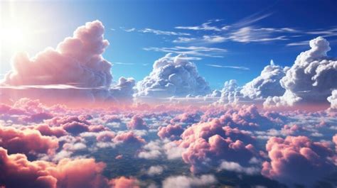 Premium Ai Image Sky With Clouds Water Droplets