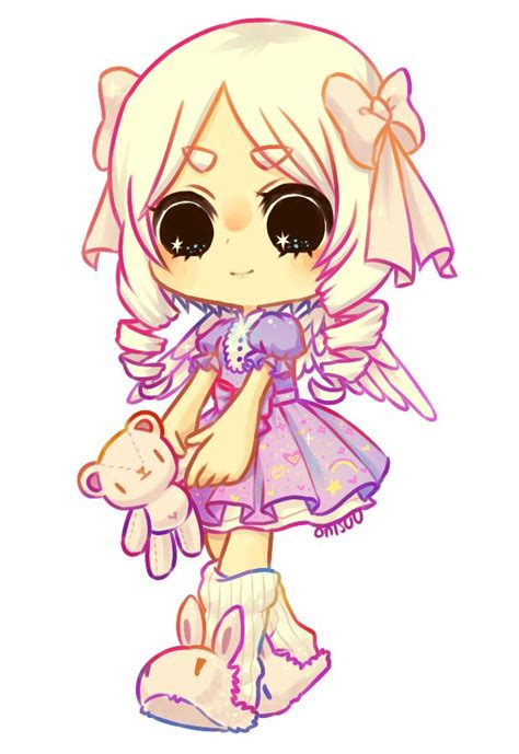 Kawaii Chibi Girl Pastel