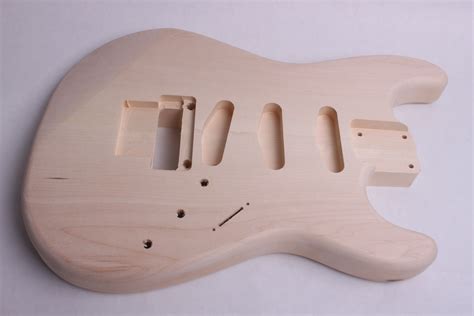 2 Piece Ultralight Basswood St Style Guitar Body Unfinished Guitar