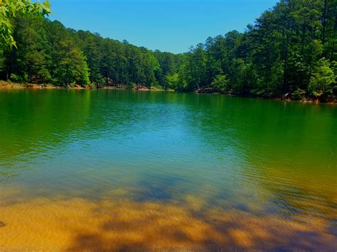Lake Allatoona at Red Top Mountain State Park in Cartersville, Georgia