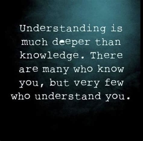 Understanding Is Much Deeper Than Knowledge Pictures Photos And