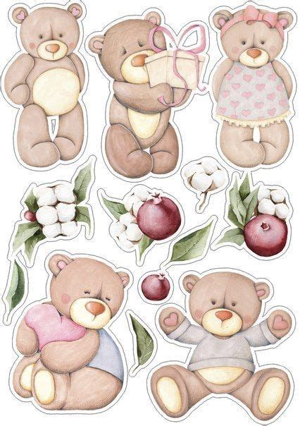 Pin By Groblertanya On Bears Cute Stickers Scrapbook Stickers