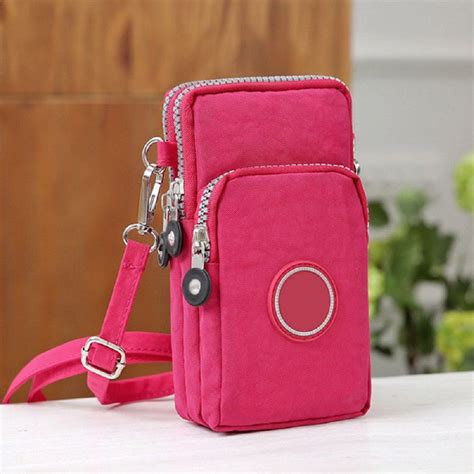 Newest Cross Body Mobile Phone Shoulder Bag Pouch Case Belt Handbag Purse Wallet